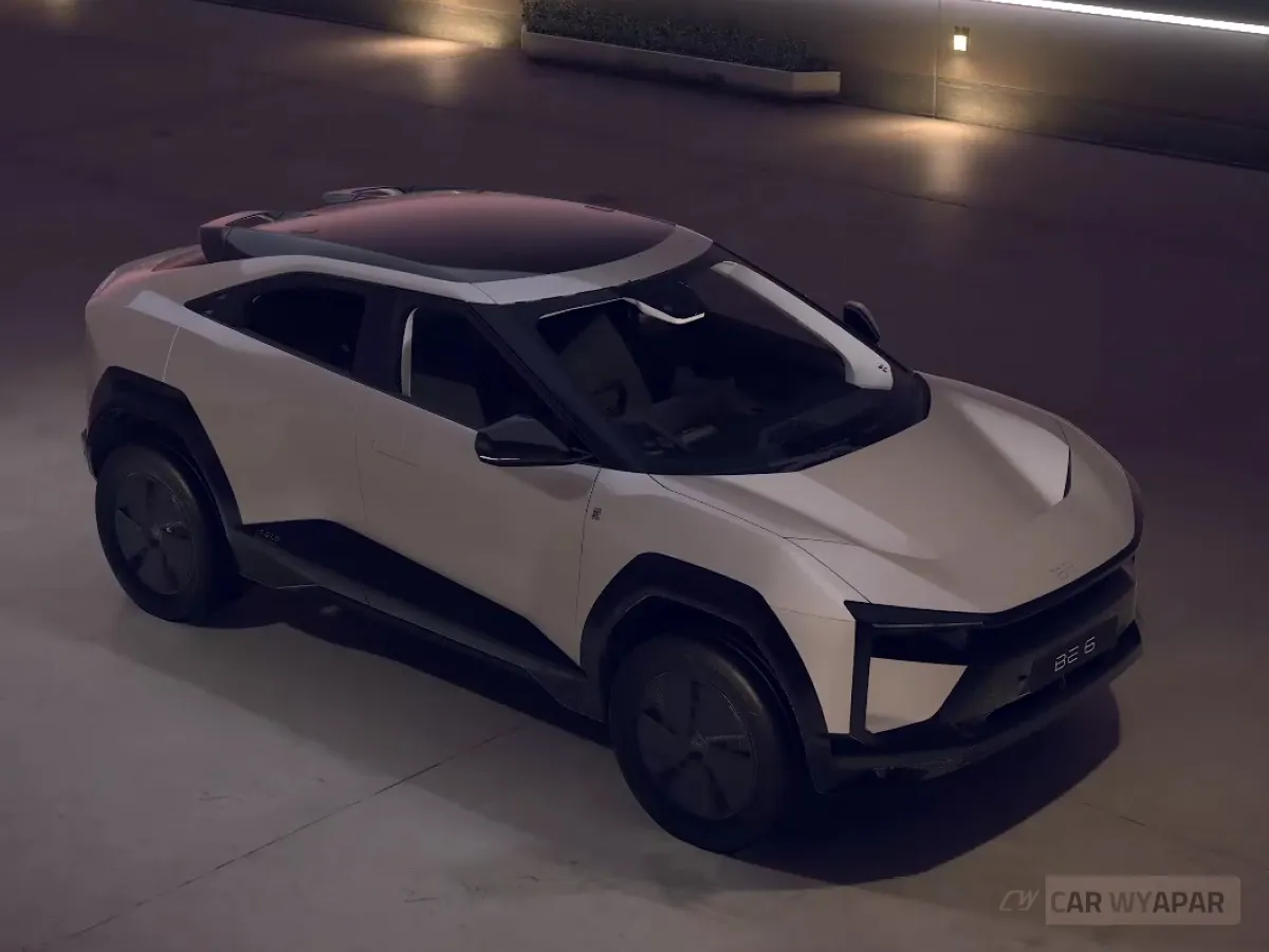 Mahindra BE 6 Pack One Above 11.2Kw Charger